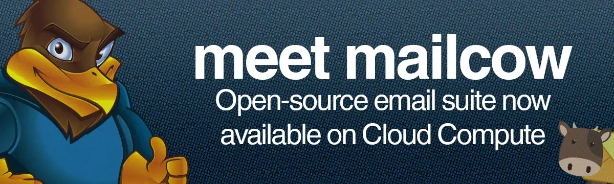 Hawk Host mailcow announcement graphic