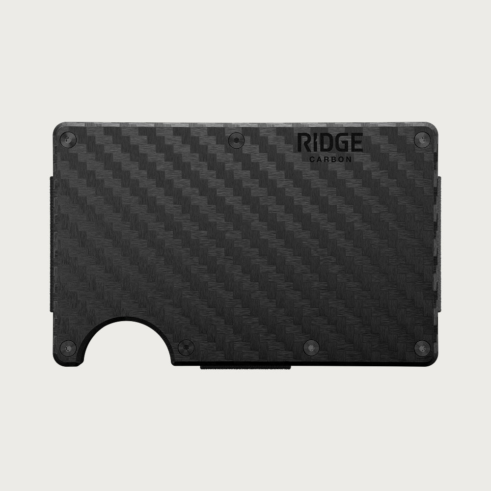 Ridge Wallet in carbon fiber 3K